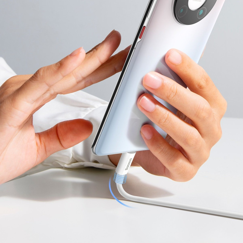 Superior Series SUPERVOOC USB-A į USB-C laidas 65W 2m baltas