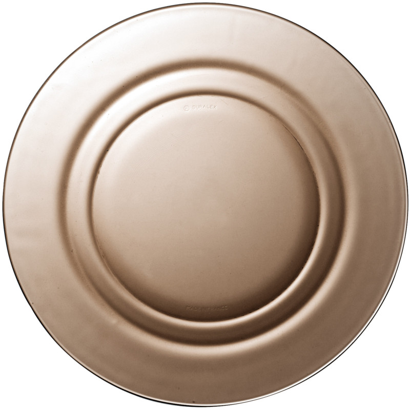 
Duralex LYS SEPIA ruda gili lėkštė 230 x 35 mm - rinkinyje 6 vnt
