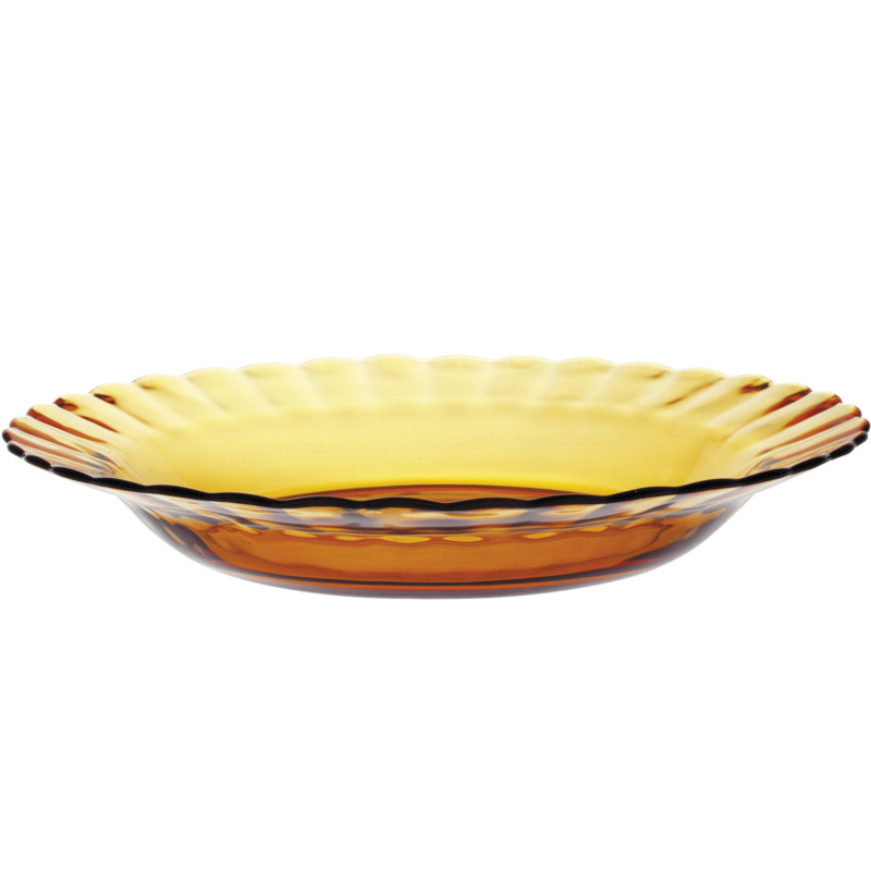 
Duralex PICARDIE AMBER gili lėkštė oranžinė 230 x 35 mm - 6 vnt.
