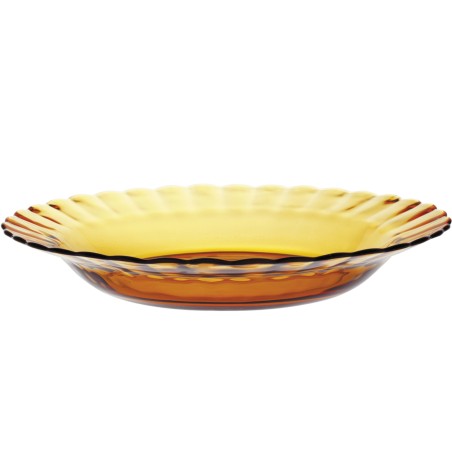 
Duralex PICARDIE AMBER gili lėkštė oranžinė 230 x 35 mm - 6 vnt.
