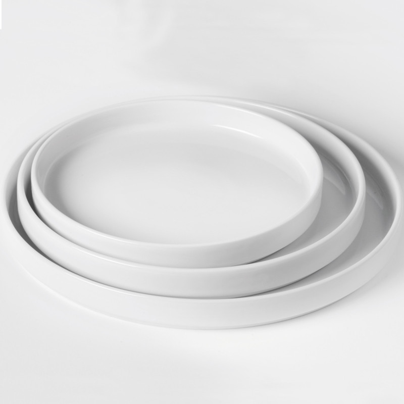 
OSLO plokštė su aukštu ratlankiu, balta, 280 x 28 mm - 6 vnt
