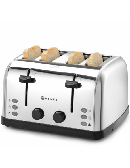 
Skrudintuvas sumuštinių keptuvė 4 skrebučiams 3 funkcijos 7 šildymo lygiai 1500 W
