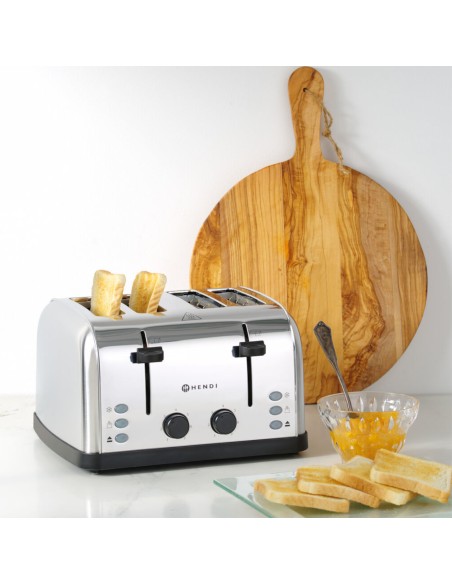 
Skrudintuvas sumuštinių keptuvė 4 skrebučiams 3 funkcijos 7 šildymo lygiai 1500 W
