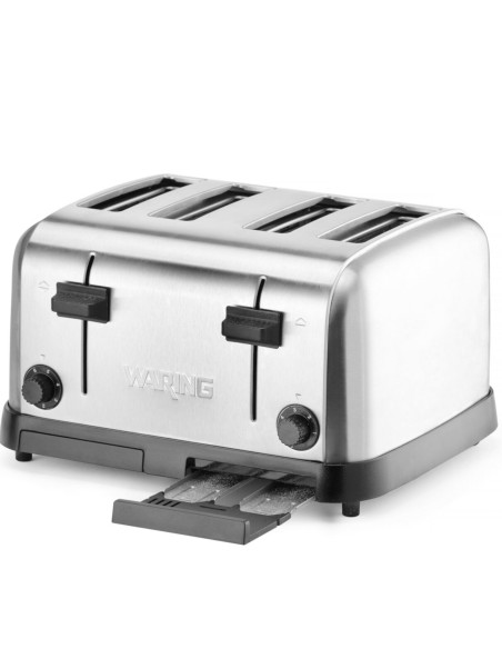 
Skrudintuvas sumuštinių keptuvė 4 skrebučiams, 6 šildymo lygiai, 1800 W
