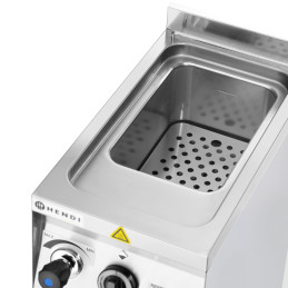 
Laisvai pastatoma makaronų ir daržovių kukulių viryklė 2 krepšeliai 10 l 3500 W
