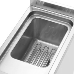 
Laisvai pastatoma makaronų ir daržovių kukulių viryklė 2 krepšeliai 10 l 3500 W
