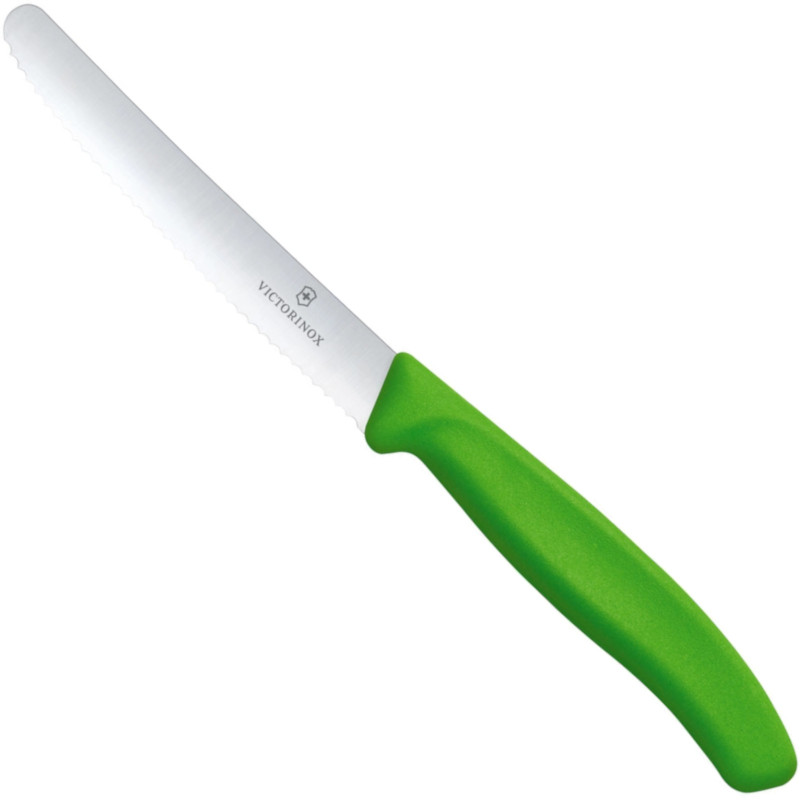 Dantytas pomidorų peilis su užapvalintu galu, ilgis 110/ 219 mm - žalias
Dantytas pomidorų peilis su užapvalintu galu, ilgis 110/ 219 mm - žalias