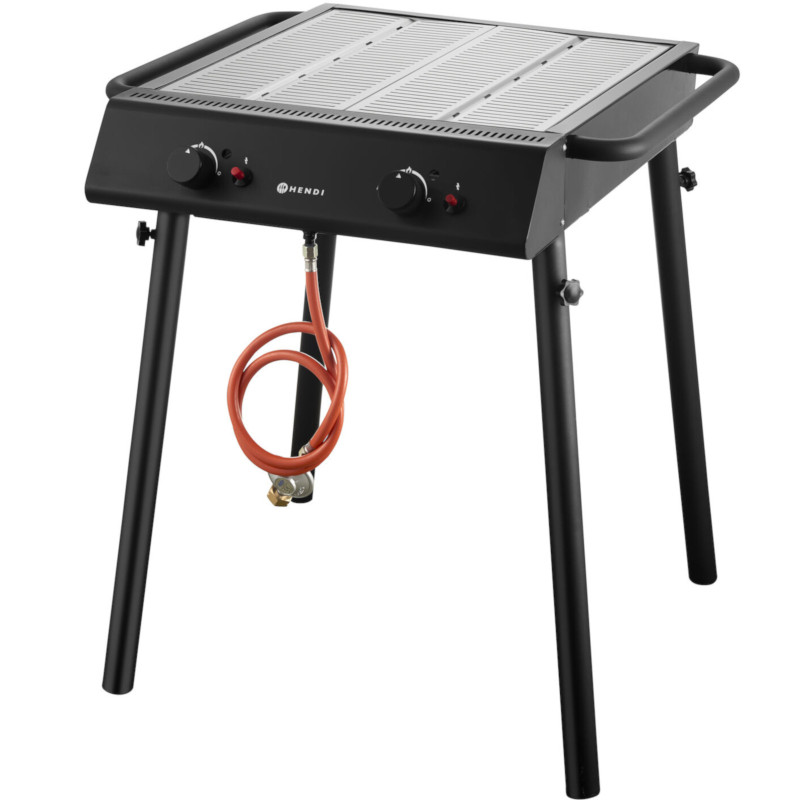 
Maitinimo dujinis grilis XANTOS 9,5 kW 77x71x87 cm
