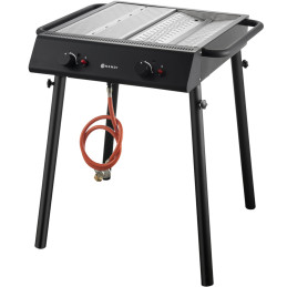 
Maitinimo dujinis grilis XANTOS 9,5 kW 77x71x87 cm

