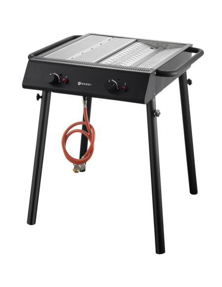 
Maitinimo dujinis grilis XANTOS 9,5 kW 77x71x87 cm
