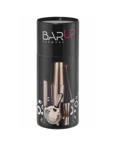 
Barmeno rinkinys vamzdeliuose purtyklėje jigger sietelio maišymo šaukštas - varinis
