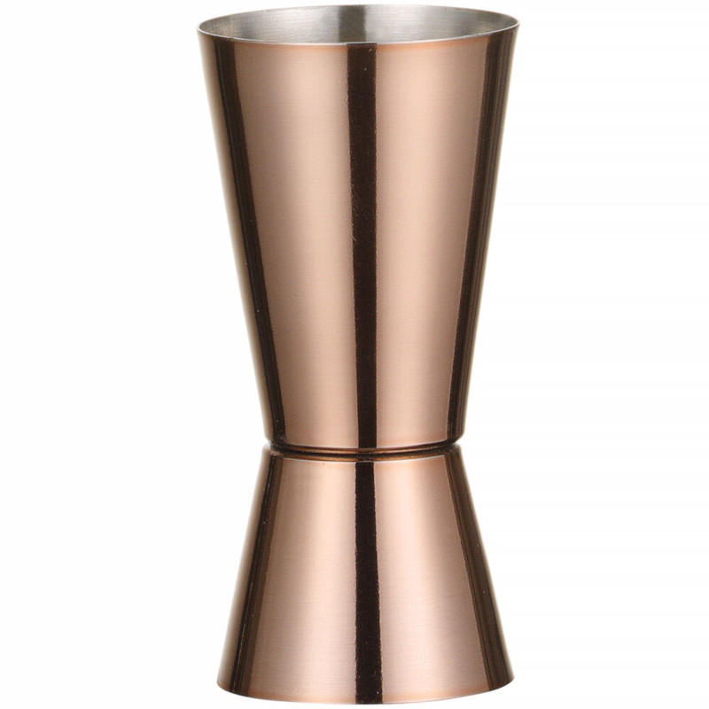 
Barmeno rinkinys vamzdeliuose purtyklėje jigger sietelio maišymo šaukštas - varinis
