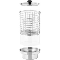
Dešrainių šildytuvas, talpa 30 dešrelių, 450 W
