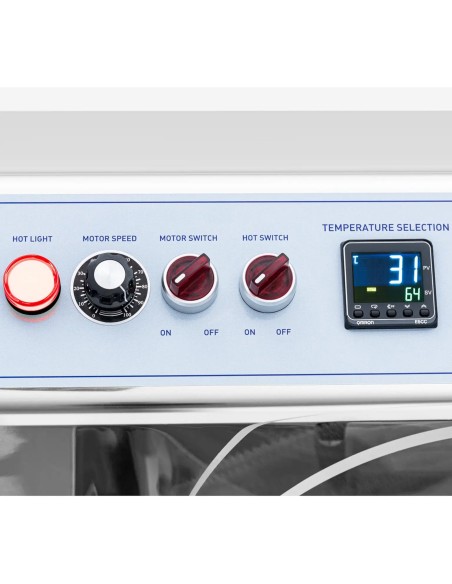 Šokolado kaitinimo ir maišymo aparatas 15 l 960 W
 
Šokolado kaitinimo ir maišymo aparatas 15 l 960 W