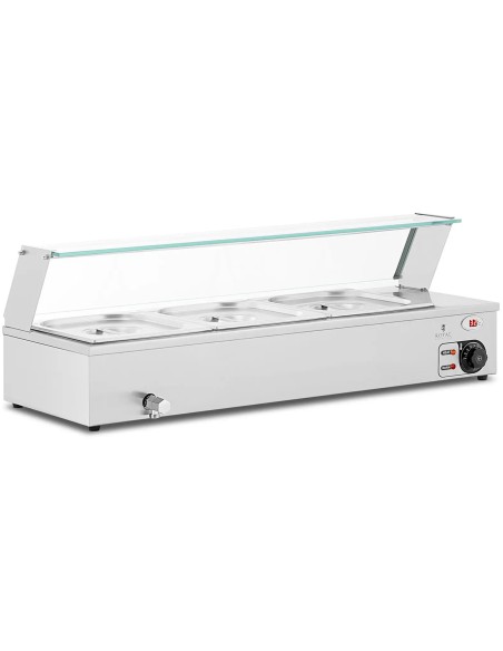 Bain-marie maisto šildytuvas šildantis bufetas su dangteliu 3 x GN 1/ 2 2000 W
 
Bain-marie maisto šildytuvas šildantis bufetas su dangteliu 3 x GN 1/ 2 2000 W