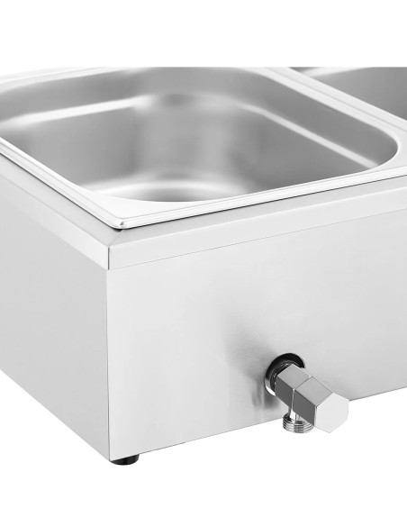 Bain-marie maisto šildytuvas šildantis bufetas su dangteliu 3 x GN 1/ 2 2000 W
 
Bain-marie maisto šildytuvas šildantis bufetas su dangteliu 3 x GN 1/ 2 2000 W