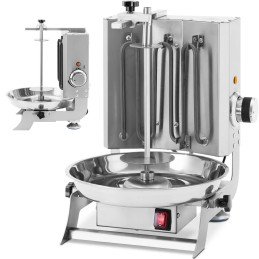 
Elektrinė kebabų giros kepsninė skirta iki 8 kg mėsos 2000 W
