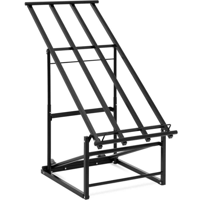 Parduotuvės stovas vaisių ir daržovių dėžėms 61 x 103 x 115 cm - juodas