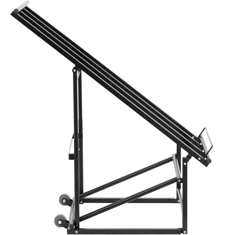 Parduotuvės stovas vaisių ir daržovių dėžėms 61 x 103 x 115 cm - juodas