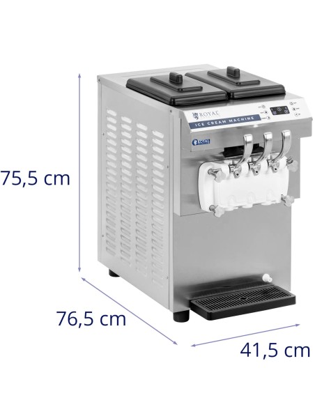 Itališkas ledų aparatas 1350 W 16 l/ h - 3 skoniai
 
Itališkas ledų aparatas 1350 W 16 l/ h - 3 skoniai