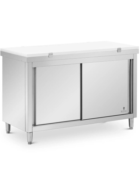 Laisvai pastatoma virtuvės spintelė su pjaustymo lenta STEEL 140 x 60 cm
 
Laisvai pastatoma virtuvės spintelė su pjaustymo lenta STEEL 140 x 60 cm