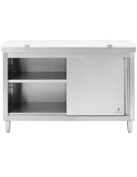 Laisvai pastatoma virtuvės spintelė su pjaustymo lenta STEEL 140 x 60 cm
 
Laisvai pastatoma virtuvės spintelė su pjaustymo lenta STEEL 140 x 60 cm