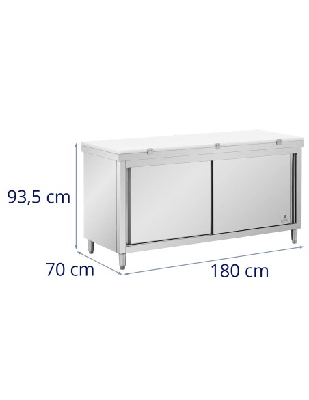 Atskirai pastatoma maitinimo spinta su pjaustymo lenta PLIENAS 180 x 70 cm
 
Atskirai pastatoma maitinimo spinta su pjaustymo lenta PLIENAS 180 x 70 cm