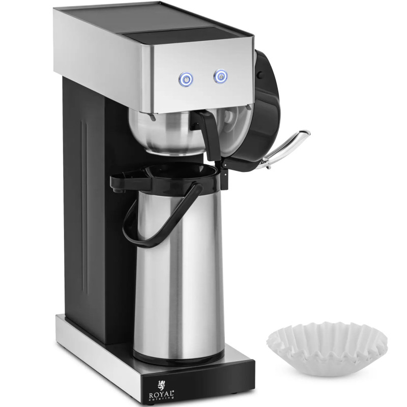 
Gastronominis lašinamas kavos virimo aparatas su termosu 2,2 l 1900 W
