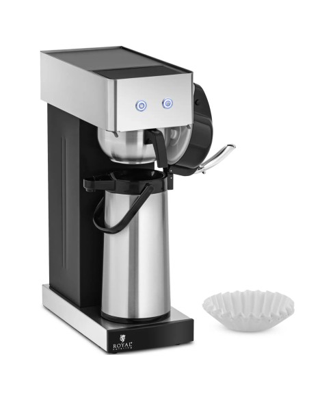 
Gastronominis lašinamas kavos virimo aparatas su termosu 2,2 l 1900 W
