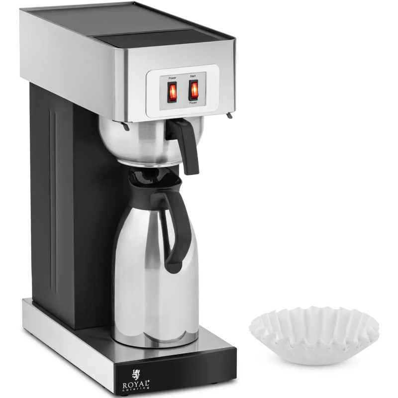 
Lašinamasis kavos aparatas maitinimui su termosu 2 l 1900 W
