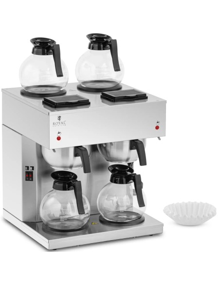 
Lašinamasis kavos aparatas su 4 ąsočiais 1,8 l 2 x 2020 W
