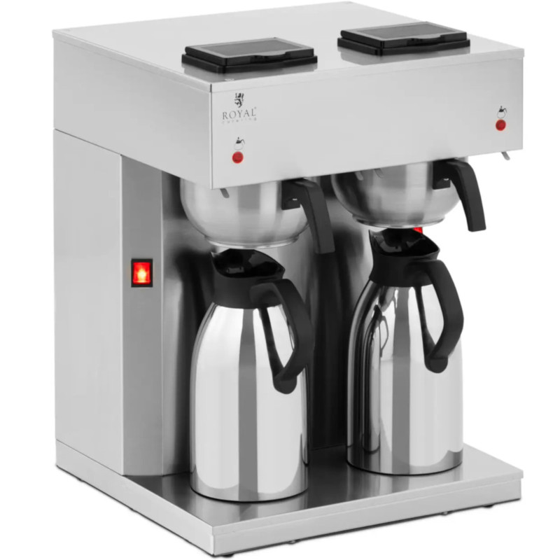 
Lašinamasis kavos aparatas maitinimui, 2 termosai, 2 l, 2 x 1900 W
