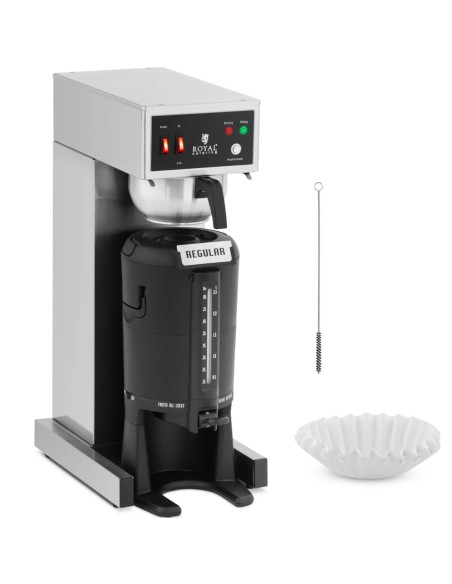 
Lašinamasis kavos virimo aparatas su terminiu indu su čiaupu 2,5 l 1900 W
