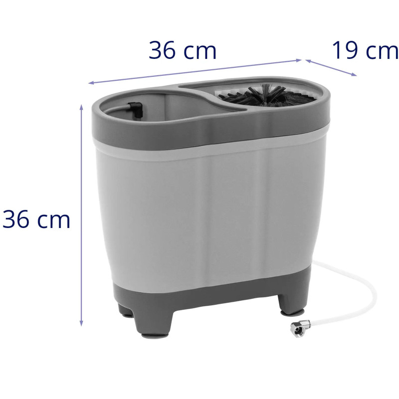 
Baro indaplovė, rankinė, stiklinėms ir puodeliams, kurių skersmuo 50-160mm
