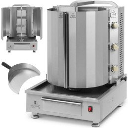 
Kebabų giroskopas, dujinis, iki 40 kg mėsos, 12 kW
