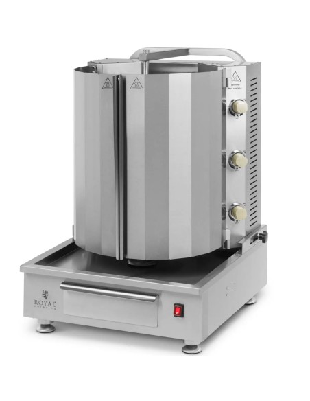 Kebabų giroskopas, dujinis, iki 40 kg mėsos, 12 kW
 
Kebabų giroskopas, dujinis, iki 40 kg mėsos, 12 kW