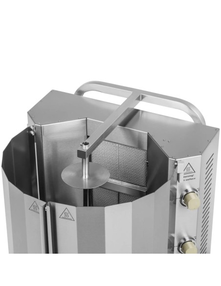 Kebabų giroskopas, dujinis, iki 40 kg mėsos, 12 kW
 
Kebabų giroskopas, dujinis, iki 40 kg mėsos, 12 kW