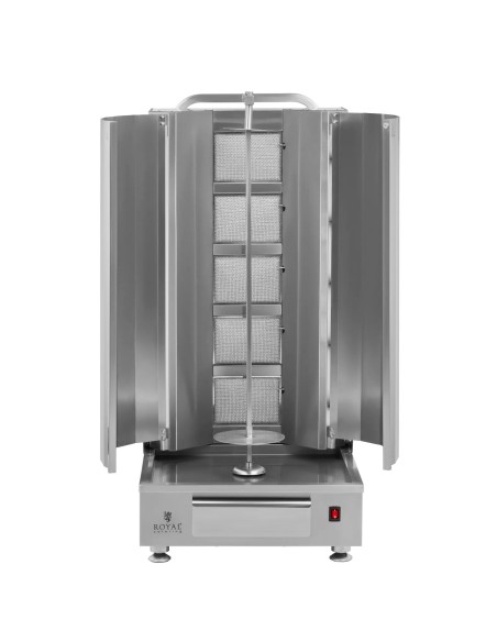Kebabų grilio giroskopinis dujinis skrudintuvas iki 80 kg mėsos 20 kW
 
Kebabų grilio giroskopinis dujinis skrudintuvas iki 80 kg mėsos 20 kW