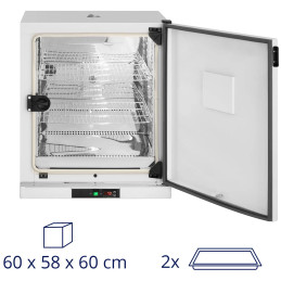 
Laboratorinis inkubatorius priverstinis oro šildytuvas 70C 210 l
