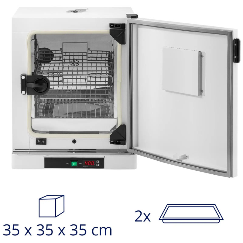 Laboratorinis inkubatorius priverstinis oro šildytuvas 70C 43 l