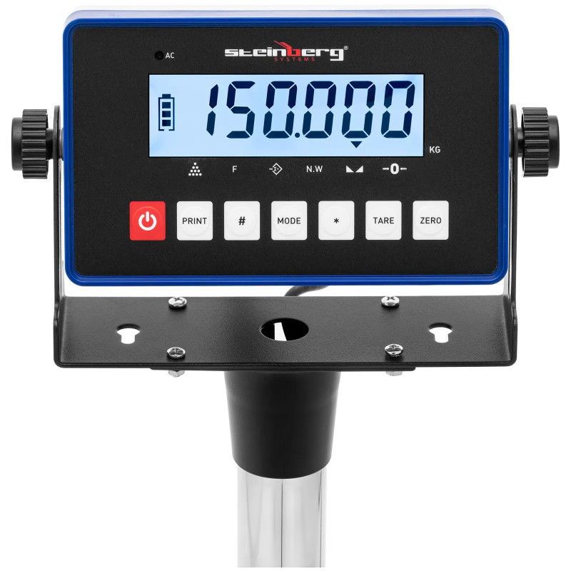Pramoninės platforminės svarstyklės 40 x 50 cm 120 kg / 0,005 kg