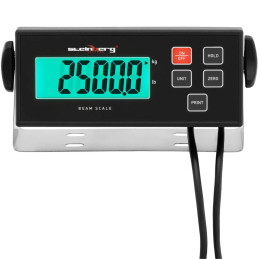
LCD 2500 / 0,5 kg 1000 x 100 mm padėklų slydimo skalė
