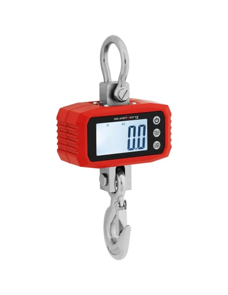 Pakabinamos kablio svarstyklės sandėlio LCD 1000 kg / 100 g
 
Pakabinamos kablio svarstyklės sandėlio LCD 1000 kg / 100 g