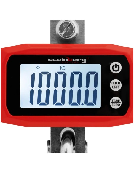 Pakabinamos kablio svarstyklės sandėlio LCD 1000 kg / 100 g
 
Pakabinamos kablio svarstyklės sandėlio LCD 1000 kg / 100 g