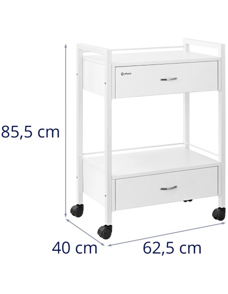 Kirpyklos kosmetikos asistento vežimėlis 2 stalčiai 2 lentynos 62,5 x 40 x 85,5 cm
 
Kirpyklos kosmetikos asistento vežimėlis 2 stalčiai 2 lentynos 62,5 x 40 x 85,5 cm