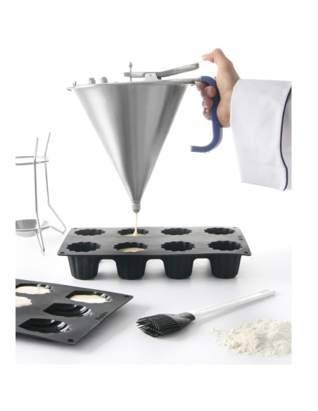 Plieninis pistoleto dozatorius padažams ir kremams - Hendi 551806