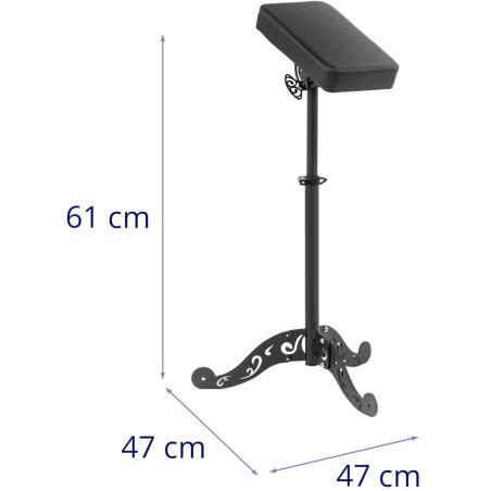 Reguliuojamo aukščio tatuiruotės porankis, pakreipiamas 54 x 54 x 66,5-105 cm
 
Reguliuojamo aukščio tatuiruotės porankis, pakreipiamas 54 x 54 x 66,5-105 cm