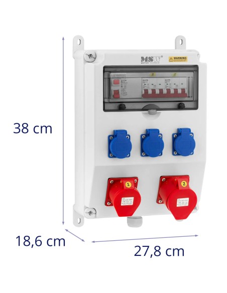 Elektros skirstomoji plokštė 3 x Schuko 2 x CEE diferencialinis jungiklis 2 x instaliacija
 
Elektros skirstomoji plokštė 3 x Schuko 2 x CEE diferencialinis jungiklis 2 x instaliacija