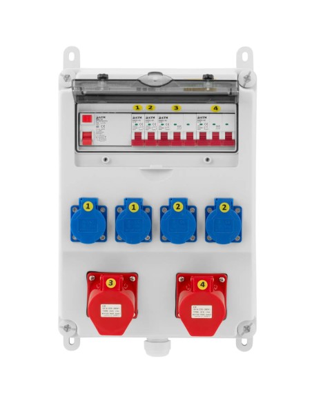 Elektros skirstomoji plokštė 4 x Schuko diferencialinis jungiklis 4 x montavimas
 
Elektros skirstomoji plokštė 4 x Schuko diferencialinis jungiklis 4 x montavimas