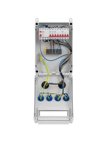 Elektros skirstomoji plokštė 4 x Schuko diferencialinis jungiklis 4 x montavimas
 
Elektros skirstomoji plokštė 4 x Schuko diferencialinis jungiklis 4 x montavimas